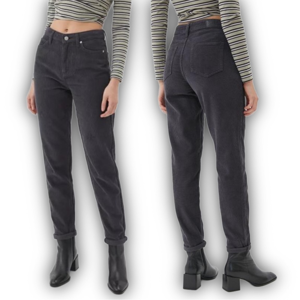 Urban Outfitters Black Corduroy Mom Jeans🌟